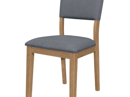 Topeka - Upholstered Dining Side Chair (Set of 2) - Brown