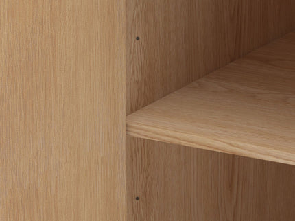8 Door Armoire Wardrobe With Adjustable Shelves And Hanging Rod