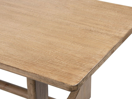 Turnkey - 8 Seater Dining Table - Antique Brown