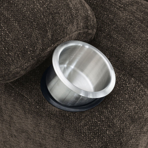 Beca - Upholstered Power Lift Recliner With Cupholders And USB Charging