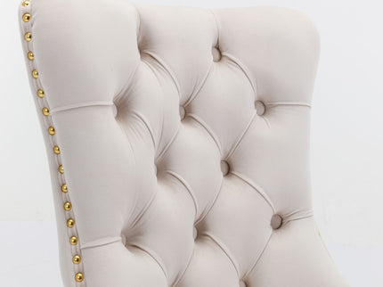 Nikki - Modern, High-End Tufted Dining Chair (Set of 2)