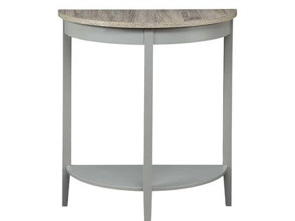 Justino - Console Table - Gray / Oak