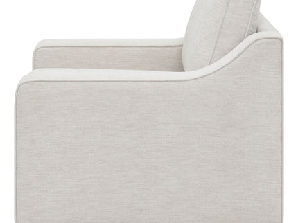 Mahaffey - Upholstered Sloped Track Arm Chair - Beige