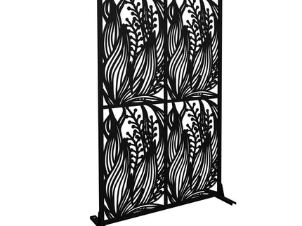 Free Standing Decorative Privacy Screen, Outdoor And Indoor Divider