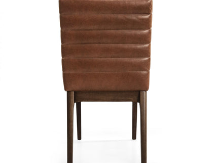 Upholstered Dining Chairs With Rubber Legs (Set of 2)