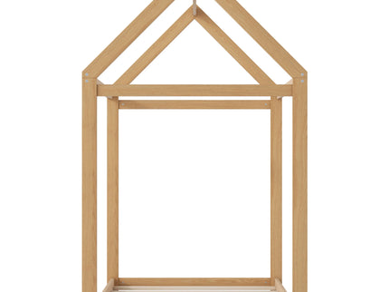 Wooden House Shaped Bed