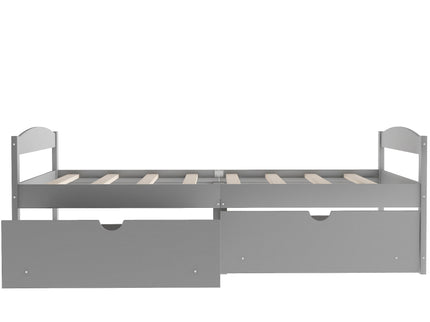 Platform Bed With 2 Drawers