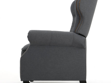 Modern Manual Push Back Recliner Chair