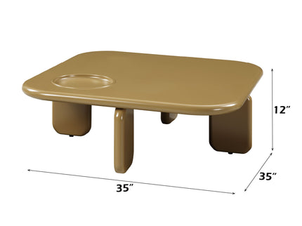 Joane - Coffee Table - Yellow Brown