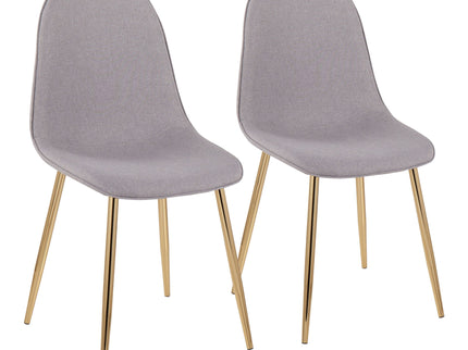 Pebble - Contemporary Modern Design Chair (Set of 2)