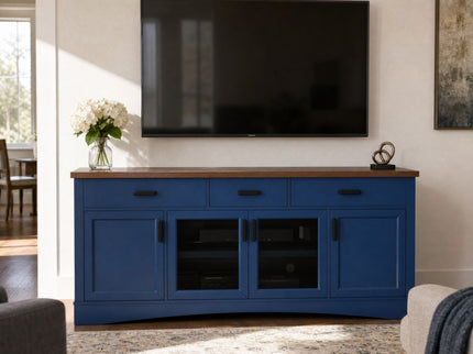 Modern TV Console & Adjustable Shelves