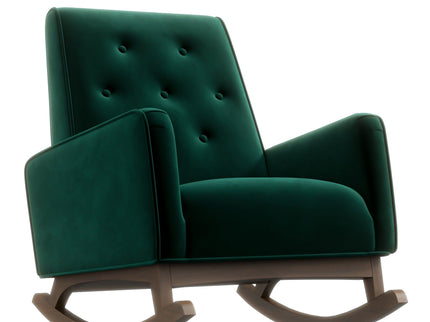 Demetrius - Solid Wood Rocking Chair