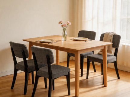 Contemporary Armless Dining Chairs (Set of 2)