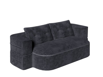 Convertible Floor Sofa Bed With Multi Functional Blanket