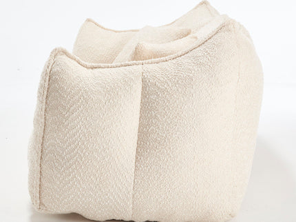 Comfortable Dual Beanbag Chair With High Resilience Foam Core For 2 People