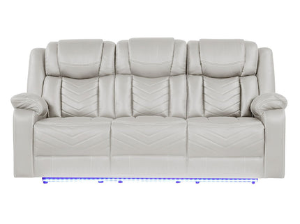 Challenger - LED Power Recliner Sofa