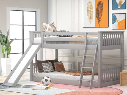 Bunk Bed & Convertible Slide And Ladder