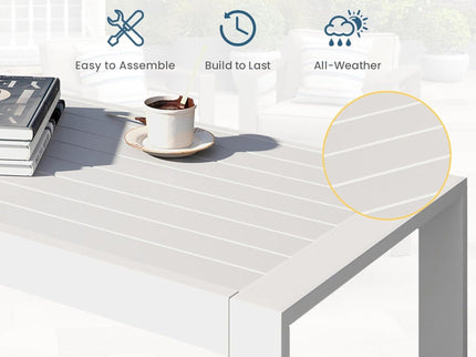 Modern Rectangle Outdoor Coffee Table