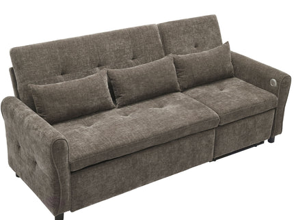 3 Seater Sofa Bed And Reversible Recliner