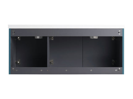 Contemporary Wall Mounted Bathroom Vanity With Soft Close Doors