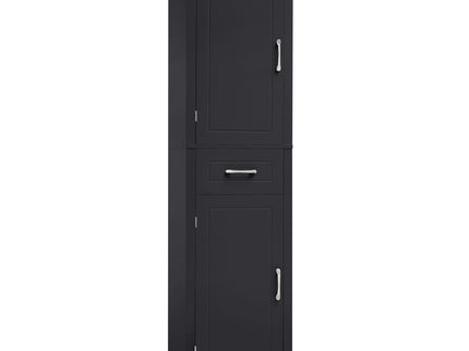 Tall Freestanding Bathroom Storage Cabinet With 2 Doors And Adjustable Shelves