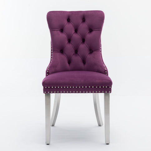 Nikki - Contemporary Upholstered Dining Chair (Set of 2)