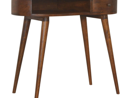 Rounded Writing Desk - Chestnut