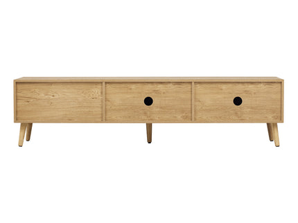 TV Stand For TVs Up To 80", Media Console, Cabinet - Natural