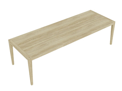 Adeline - Rectangular Dining Table With Leaves - Natural Wood Wash