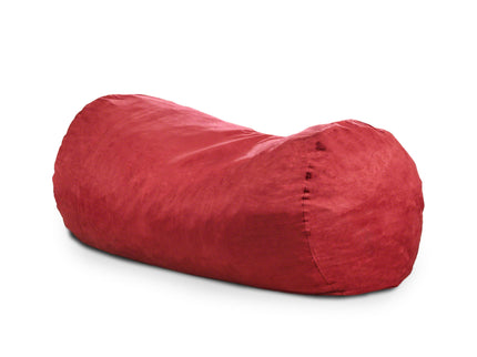 Jasper - Traditional Cylindrical Suede Bean Bag