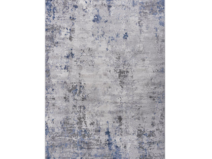 Marfi - 5' X 7' Abstract Area Rug - Silver