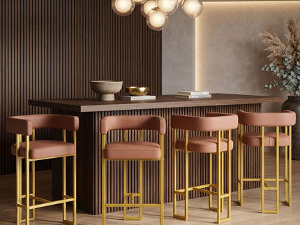 Modern Counter Height Bar Stools With U - Shaped