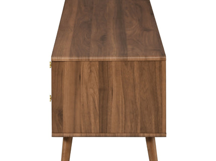 TV Stand With Storage Cabinets - Natural