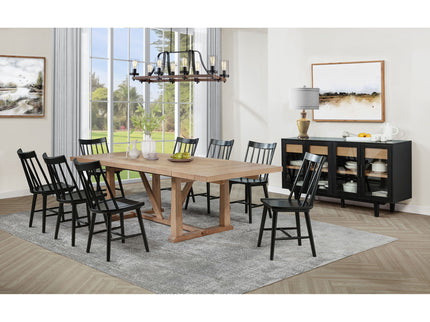Carlos - Windsor Style Dining Side Chair (Set of 2)