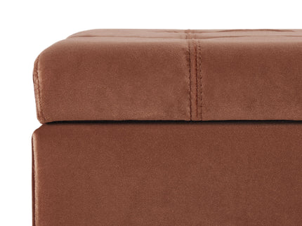 Wendover - Elegant Tufted Storage Bench With Lift-Up Top And Birch Wood Legs