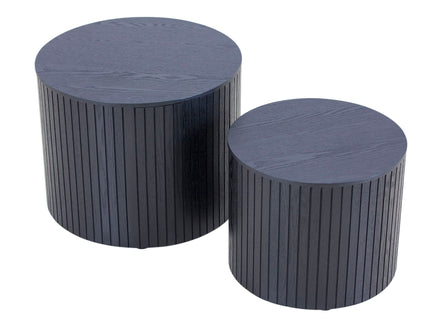 Handcrafted Nested Table Set, 2 Pieces