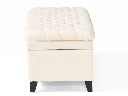 Juliana - Storage Ottoman With Birch Legs