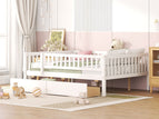 White / Full / 2 Drawers