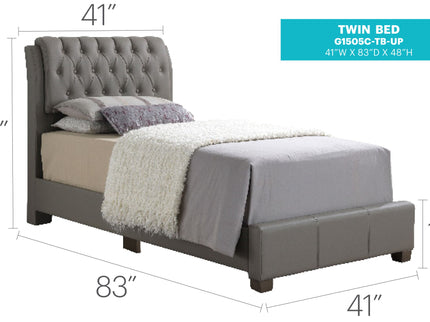Tufted Upholstered Bed