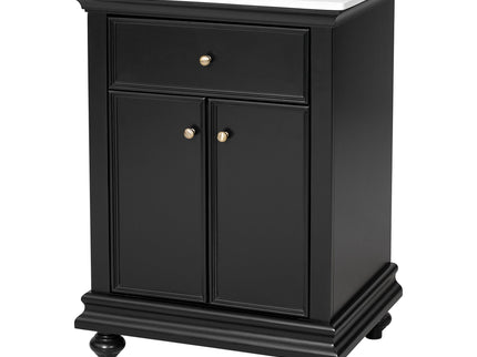 Modern Bathroom Vanity With Tip-Out Drawer And Soft-Close Hinges