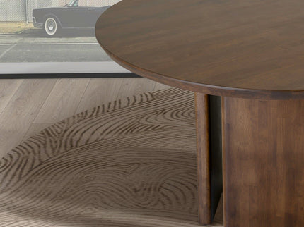 Alden - Round Dining Table - Walnut