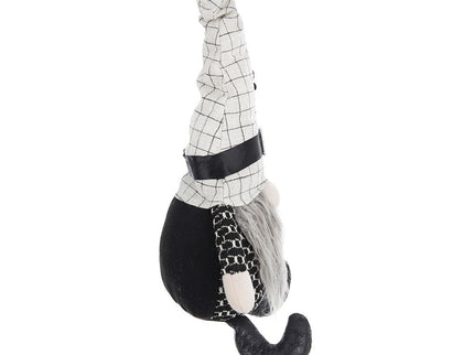 Sitting Gnome With Hat Spider, For Halloween Decor