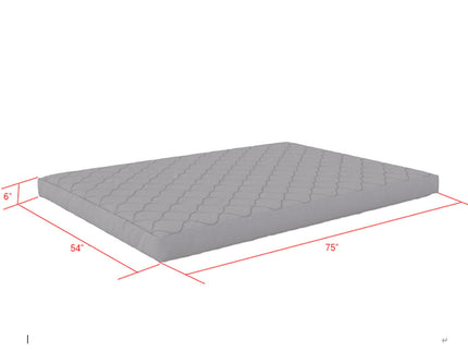 Dana - 6" Quilted Mattress With Removable Cover