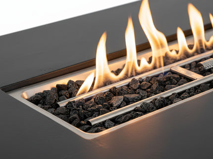 Propane / Natural Gas Fire Pit Table, 50,000 BTU - Charcoal