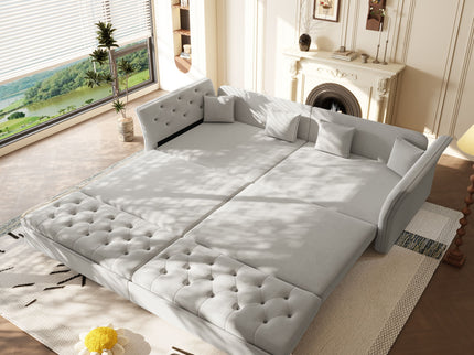 Oversize Pull Out Sofa Bed For Living Room