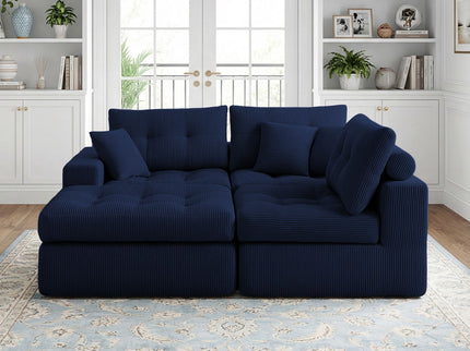 Corner Chaise L-Shaped Sectional Sofa Bed