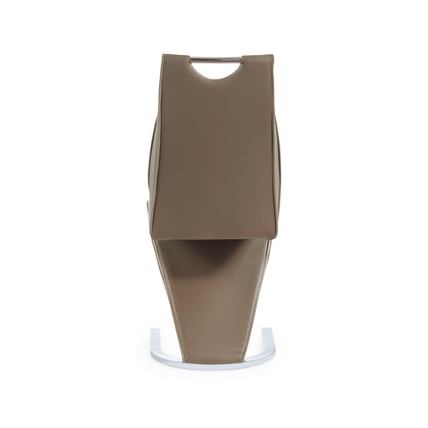 Tony - Dining Chairs (Set of 2) - Brown / Beige