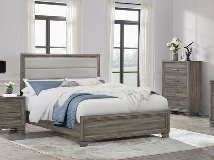 Funston - 6 Drawer Dresser Cabinet - Brown Oak