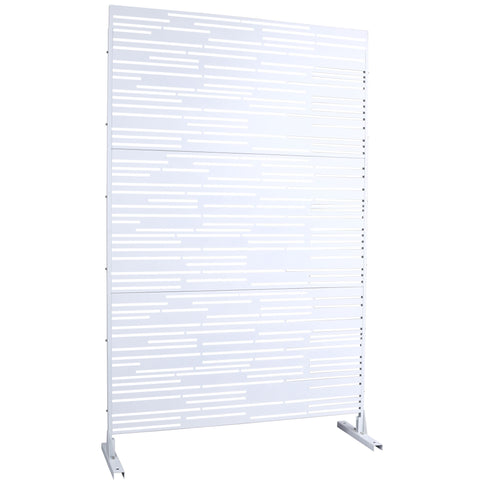 Outdoor & Indoor Freestanding Metal Privacy Screen