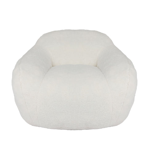 Giant Bean Bag Chair, Spacious Memory Foam With Armrests